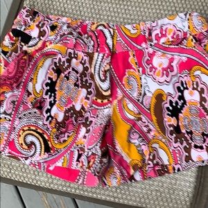 Cache pink Patterned shorts